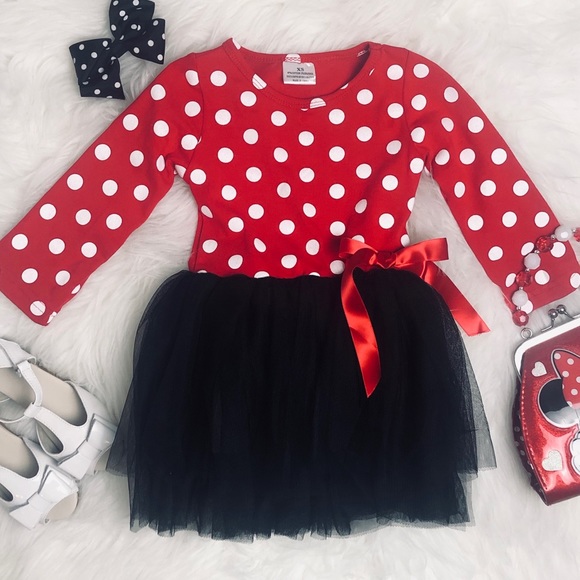 Boutique Mouse Tutu Dress Polka Dot • NO RESTOCK - Picture 5 of 6